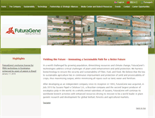 Tablet Screenshot of futuragene.com